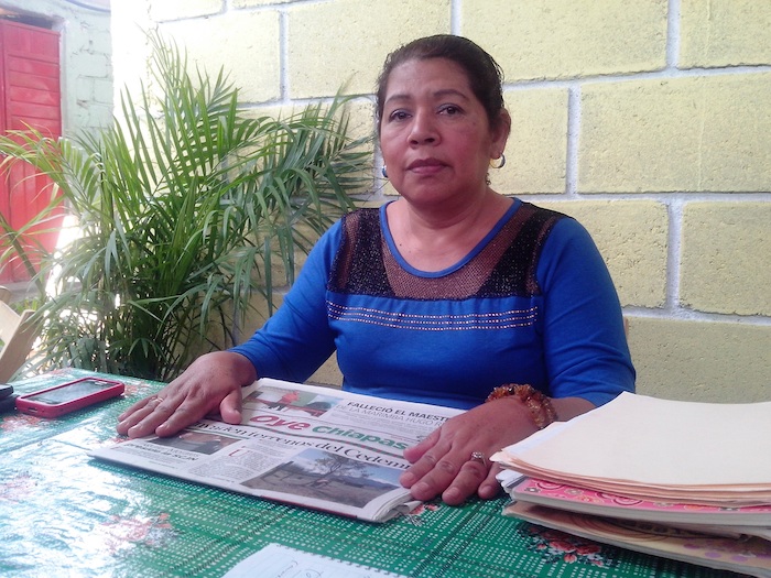 La dirigente de la Organización Popular del Estado de Chiapas, (OPECH) Eleonora Espinoza Marroquín hizo un llamado a las autoridades a tomar cartas en el asunto