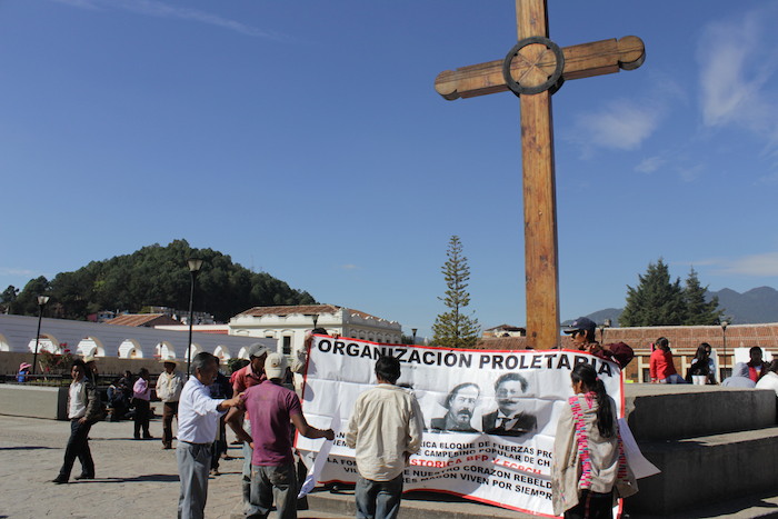 Pide la Delegación de la Organización Proletaria Emiliano Zapata (OPEZ) que se reparen los daños, se pongan en libertad a las personas, que se haga justicia y que les permitan vivir en paz en la comunidad