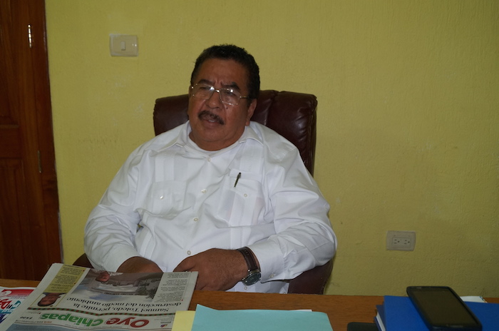 El alcalde de Mapastepec Rodulfo Ponce Moreno