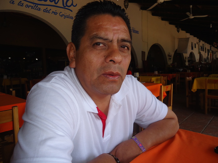 Genaro Camacho Pérez, presidente del Comité del Pueblo Mágico de Chiapa de Corzo